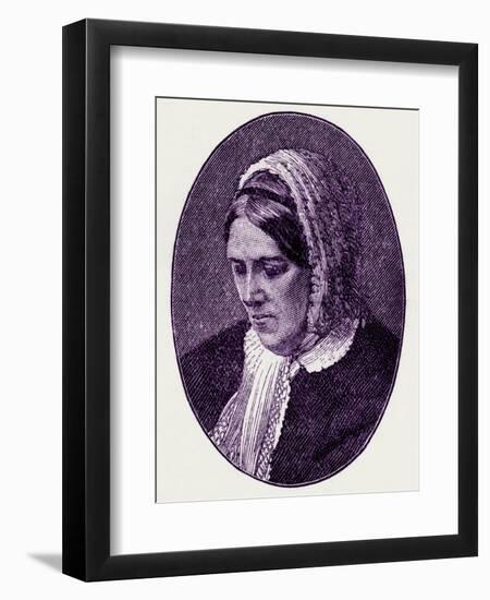 George Eliot-Frederick William Burton-Framed Giclee Print