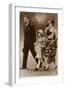 George, Elizabeth Bowes-Lyon and Princess Elizabeth-null-Framed Photographic Print