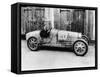 George Eyston in a 1927 Bugatti Type 35B, (1927)-null-Framed Stretched Canvas