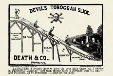 Devil's Toboggan Slide-George F. Hunting-Mounted Art Print