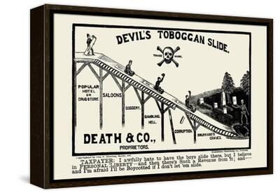 小物入れ JOHNDERLAN DEVIL'S TOBOGGAN SLIDE Devil's Toboggan Slide - George F. Hunting | AllPosters.com