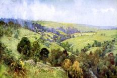 On the Hills Near Harrogate, Yorkshire, 1924-1926-George F Nicholls-Giclee Print