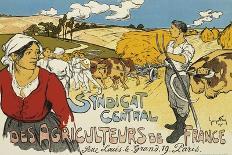 Syndicat Central Des Agriculteurs De France, 1900-George Fay-Laminated Giclee Print