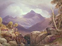 Ben Nevis, Plate XII from "Scenery of the Grampian Mountains," Exhibited 1811, Published 1819-George Fennel Robson-Giclee Print