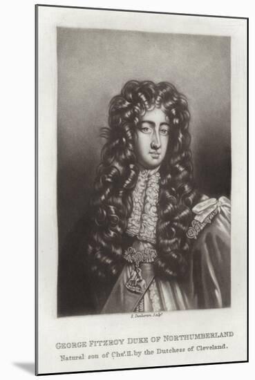 George Fitzroy Duke of Northumberland-Willem Wissing-Mounted Giclee Print