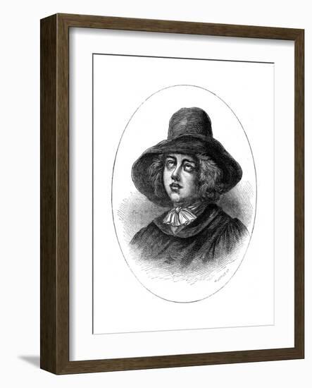 George Fox, Founder of the Quakers, 17th Century-Whymper-Framed Giclee Print