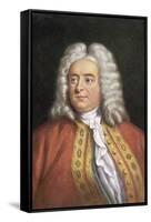 George Frederic Handel Composer-null-Framed Stretched Canvas