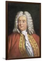 George Frederic Handel Composer-null-Framed Art Print