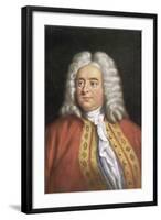 George Frederic Handel Composer-null-Framed Art Print