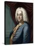 George Frederic Handel, Engraved by Thomson-English School-Stretched Canvas