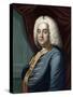 George Frederic Handel, Engraved by Thomson-English School-Stretched Canvas