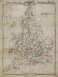 Prince of Wales' Maps: England, 1854-George Frederick Cruchley-Giclee Print