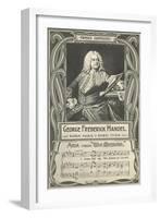 George Frederick Handel and the Messiah-null-Framed Art Print