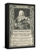 George Frederick Handel and the Messiah-null-Framed Stretched Canvas