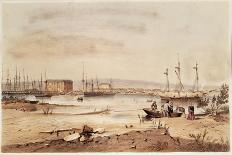 Port Adelaide, from the 'South Australia Illustrated', 1846-George French Angas-Giclee Print