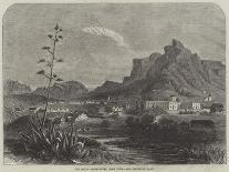 Zulu Kraal Near Umlazi in Natal-George French Angas-Giclee Print