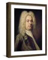 George Frideric Händel-Balthasar Denner-Framed Art Print