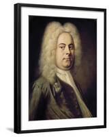 George Frideric Händel-Balthasar Denner-Framed Art Print