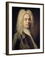 George Frideric Händel-Balthasar Denner-Framed Art Print