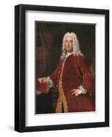 George Frideric Handel, (1685-175), German Composer, C1750S-Thomas Hudson-Framed Giclee Print