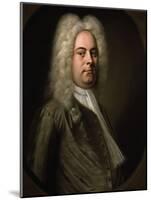 George Frideric Handel, German Composer, 1726-1728-Balthasar Denner-Mounted Giclee Print