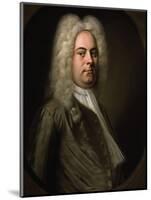 George Frideric Handel, German Composer, 1726-1728-Balthasar Denner-Mounted Premium Giclee Print