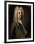 George Frideric Handel, German Composer, 1726-1728-Balthasar Denner-Framed Giclee Print