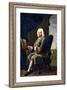 George Frideric Handel - portrait by Thomas Hudson-Thomas Hudson-Framed Giclee Print