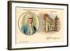 George Friederich Handel and Birthplace-null-Framed Art Print