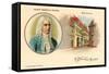 George Friederich Handel and Birthplace-null-Framed Stretched Canvas