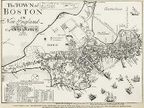 Boston Map, 1722-George G. Smith-Laminated Giclee Print