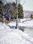 Pines in Winter-George Gardner Symons-Giclee Print