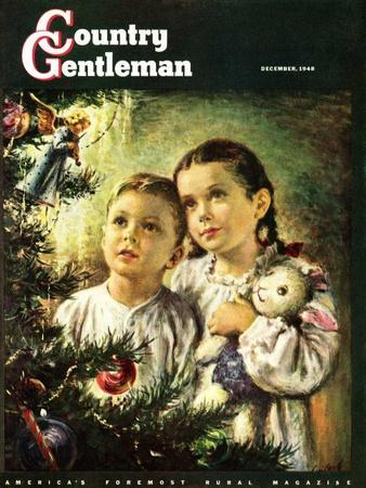 "Christmas Angel," Country Gentleman Cover, December 1, 1948