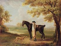 Horse, Rider and Whippet-George Garrard-Giclee Print