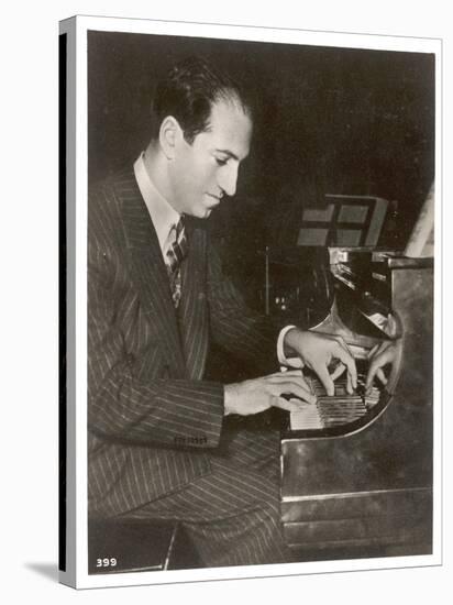 George Gershwin American Composer-null-Stretched Canvas