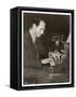 George Gershwin American Composer-null-Framed Stretched Canvas