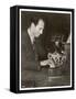 George Gershwin American Composer-null-Framed Stretched Canvas
