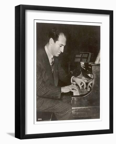 George Gershwin American Composer-null-Framed Photographic Print