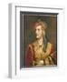 George Gordon Lord Byron English Poet Depicted Here in His Costume as a Greek Patriot-T. Phillips-Framed Photographic Print