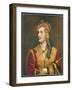 George Gordon Lord Byron English Poet Depicted Here in His Costume as a Greek Patriot-T. Phillips-Framed Photographic Print