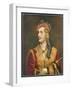 George Gordon Lord Byron English Poet Depicted Here in His Costume as a Greek Patriot-T. Phillips-Framed Photographic Print