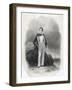 George Gordon Lord Byron English Poet in 1807-Finden-Framed Art Print