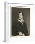 George Gordon Lord Byron English Poet in 1814-Moto-Framed Art Print