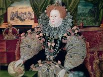 Elizabeth I, Armada Portrait, circa 1588-George Gower-Stretched Canvas