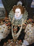 Portrait of Queen Elizabeth I - the Armada Portrait-George Gower-Giclee Print