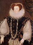 Portrait of Queen Elizabeth I - the Armada Portrait-George Gower-Giclee Print