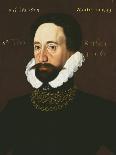 Portrait of a Gentleman, Traditionally Called a Member of the Dacre Family, 1571-George Gower-Giclee Print