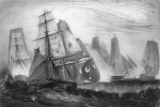 Gunboat Encounter Between Nelson and Don Miguel Tyrason, 1797-George Greatbatch-Giclee Print