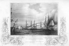 Gunboat Encounter Between Nelson and Don Miguel Tyrason, 1797-George Greatbatch-Giclee Print