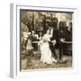 George Greatly Admires Ethel's Beautiful Complexion-Underwood & Underwood-Framed Photographic Print